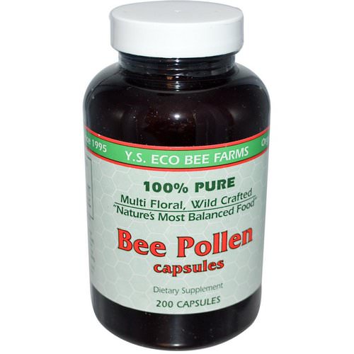Y.S. Eco Bee Farms, Bee Pollen, 200 Capsules Review