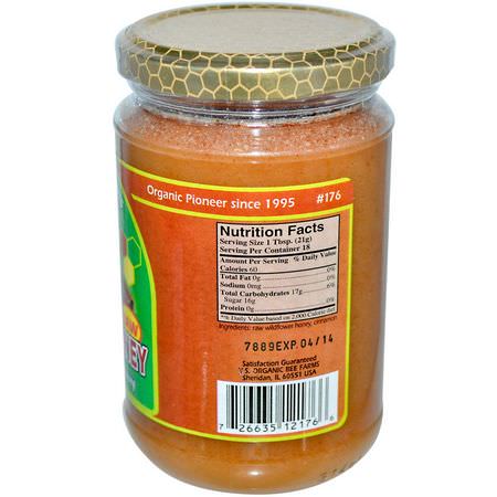 Sötningsmedel, Honung: Y.S. Eco Bee Farms, Raw Cinna Honey, 13.5 oz (383 g)