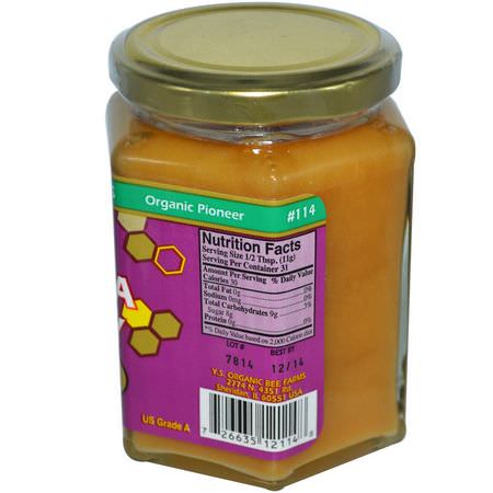 Manuka Honung, Biprodukter, Kosttillskott: Y.S. Eco Bee Farms, Raw Manuka Honey, Active 15+, 12 oz (340 g)