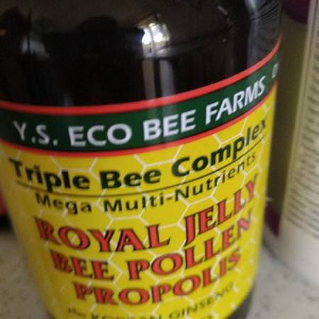 Y.S. Eco Bee Farms Bee Pollen, Royal Jelly, Bee Products, Supplements