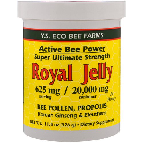 Y.S. Eco Bee Farms, Royal Jelly in Honey, 625 mg, 11.5 oz (326 g) Review
