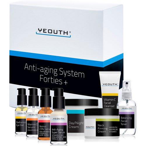 Yeouth, Anti-Aging System, Forties +, 8 Piece Set Review
