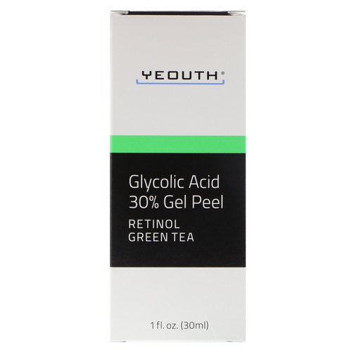 Yeouth, Glycolic Acid, 30% Gel Peel, 1 fl oz (30 ml) Review