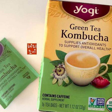 Green Tea, Kombucha Herbal Tea