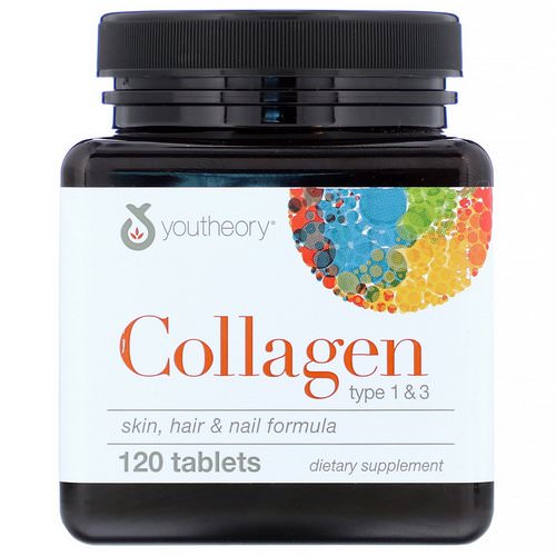 Youtheory, Collagen, Type 1 & 3, 120 Tablets Review
