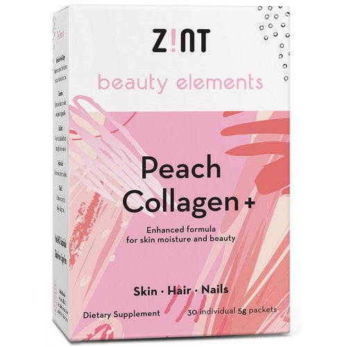Zint, Peach Collagen +, 30 Individual Packets, 5 g Each Review