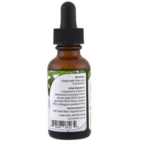 Homeopati, Örter: Zahler, CalmEase, Natural Essences Calming Support, 1 fl oz (30 ml)