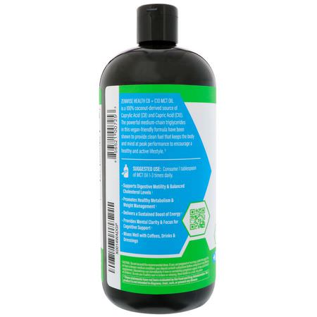 Zenwise Health MCT Oil - Mct-Olja, Vikt, Kost, Kosttillskott