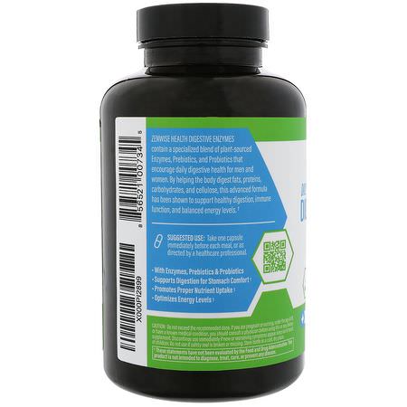 Zenwise Health Digestive Enzyme Formulas Probiotic Formulas - Probiotika, Matsmältningsenzymer, Matsmältning, Kosttillskott
