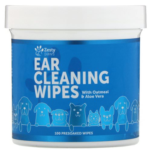 Zesty Paws, Ear Cleaning Wipes, For Dogs, 100 Presoaked Wipes Review