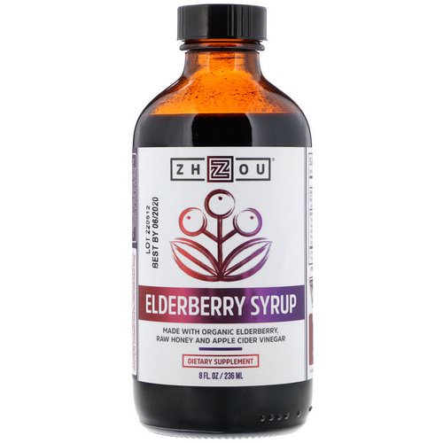 Zhou Nutrition, Elderberry Syrup, 8 fl oz (236 ml) Review