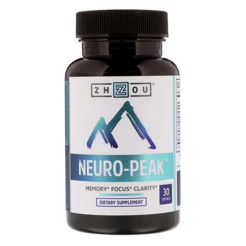 Zhou Nutrition, Neuro-Peak, 30 Capsules Review