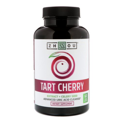 Zhou Nutrition, Tart Cherry Extract + Celery Seed, 60 Veggie Capsules Review