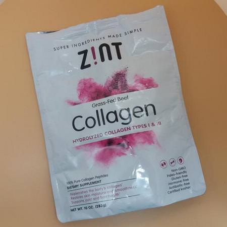 ZINT Collagen Supplements Beef Protein - Nötköttprotein, Djurprotein, Sportnäring, Kollagentillskott