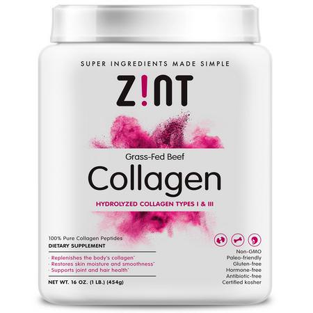 ZINT Collagen Supplements Beef Protein - Nötköttprotein, Djurprotein, Sportnäring, Kollagentillskott