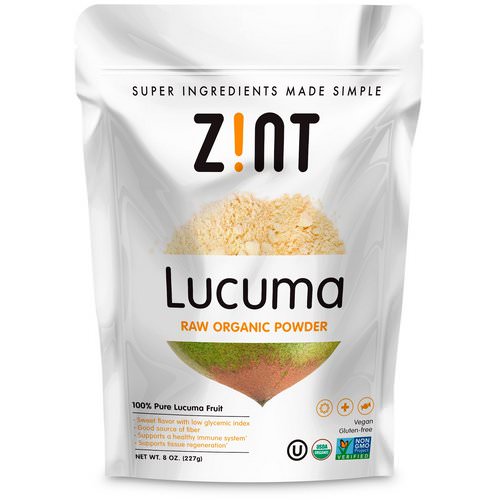 Zint, Lucuma, Raw Organic Powder, 8 oz (227 g) Review