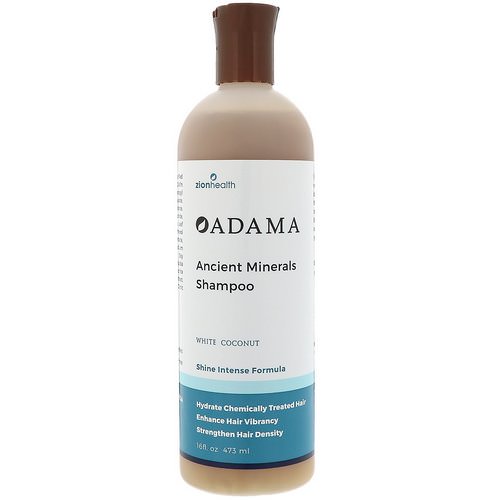 Zion Health, Adama, Ancient Minerals Shampoo, White Coconut, 16 fl oz (473 ml) Review