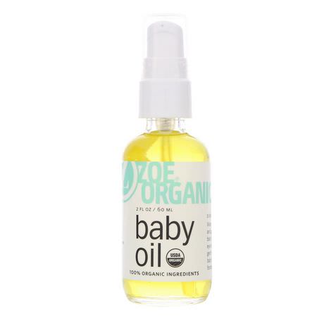 Zoe Organics Baby Oil Body Massage Oils - Massageoljor, Kropp, Bad, Babyolja