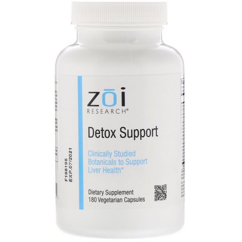 ZOI Research, Detox Support, 180 Vegetarian Capsules Review
