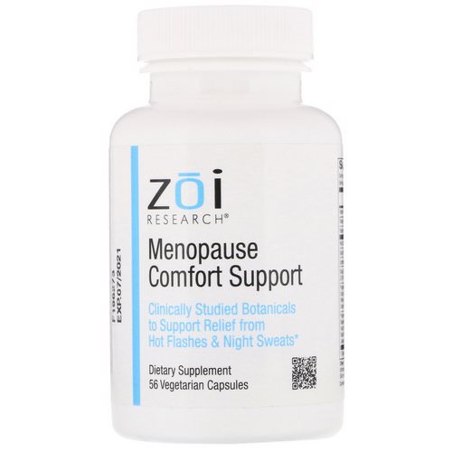 ZOI Research, Menopause Comfort Support, 56 Vegetarian Capsules Review