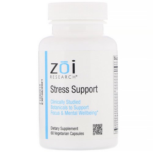 ZOI Research, Stress Support, 60 Vegetarian Capsules Review