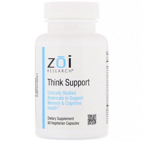 ZOI Research, Think Support, 60 Vegetarian Capsules Review
