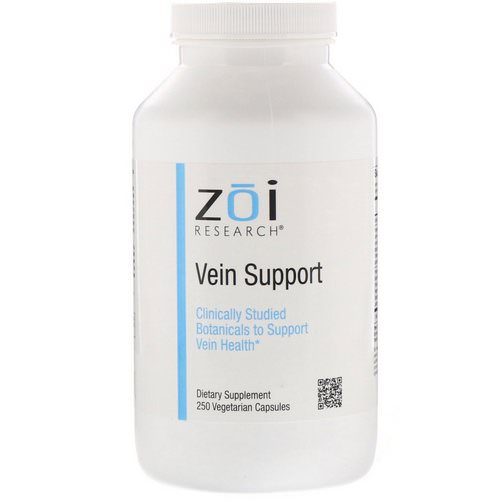 ZOI Research, Vein Support, 250 Vegetarian Capsules Review