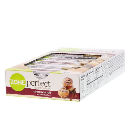ZonePerfect, Nutrition Bars, Cinnamon Roll, 12 Bars, 1.76 oz (50 g) Each Review