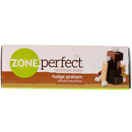 Näringsstänger: ZonePerfect, Nutrition Bars, Fudge Graham, 12 Bars, 1.76 oz (50 g) Each